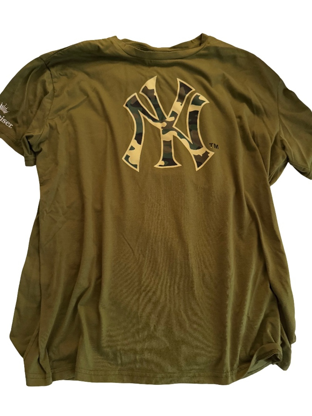 New York Yankees green camo t-shirt